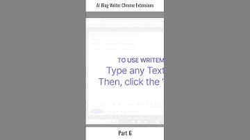 AI Blog Writing Chrome Extensions Part 6 | WriteMe.ai