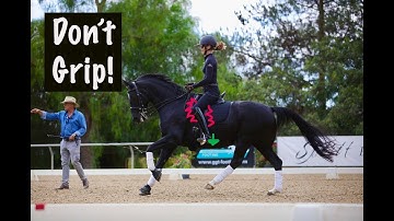 How Not to Grip with your Legs in Canter
