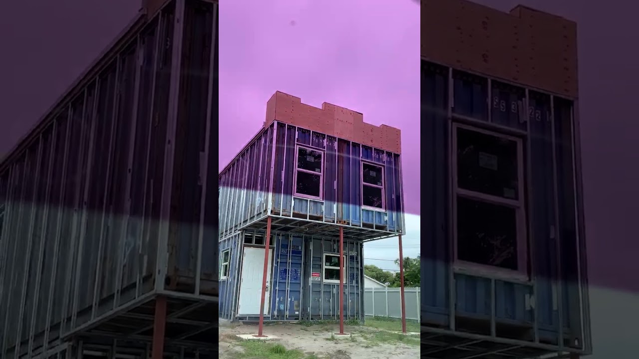 Unusualhome Tractor trailer home built in Palm Beach County Florida