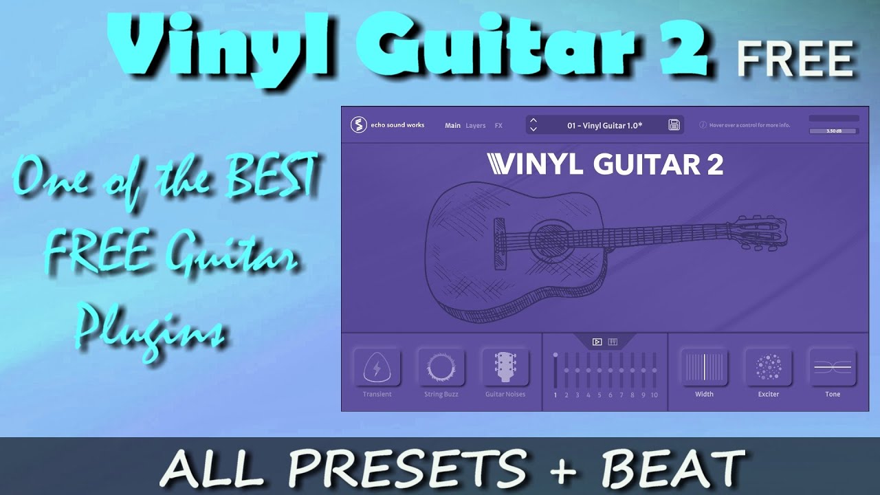 Vinyl Guitar 2 FREE One Of The BEST FREE Guitar Plugins YouTube Vinyl guitar 2 free one of the best free guitar plugins youtube