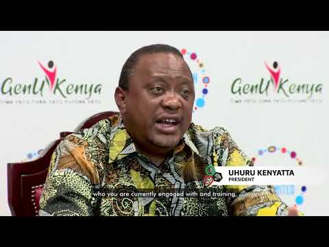 Generation Unlimited - H.E President Uhuru Kenyatta comments on the Ajira Digital Program