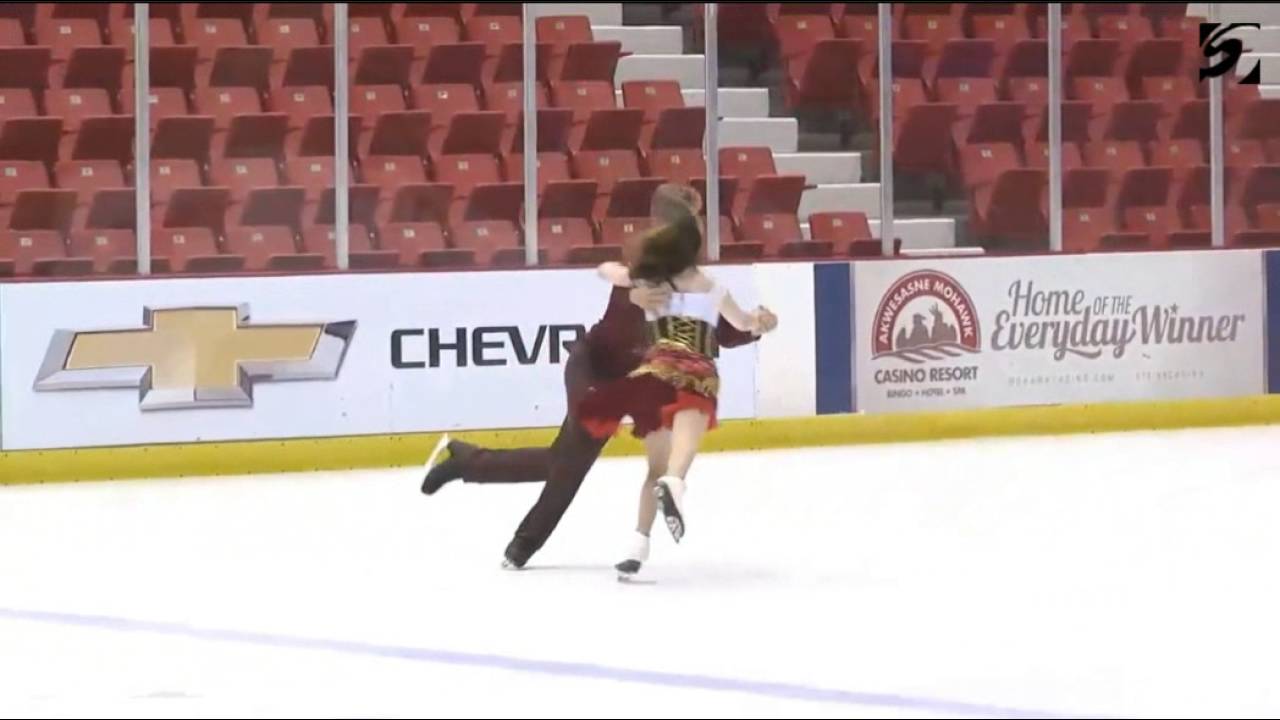 Leticia Marsh & Anton Spiridinov FD 2016 Lake Placid International Jr