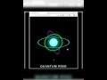 Quantum ring animation 😳⚛️  Pure futuristic HTML CSS vibes 🔥  Comment "quantum" for code 💻
