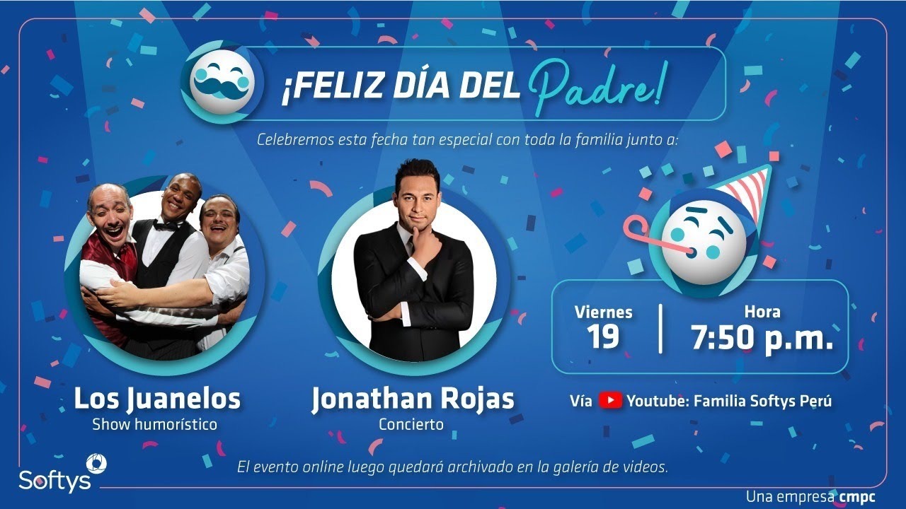 Evento online: Día del Padre - YouTube