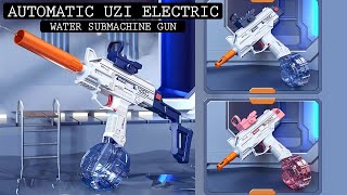 Automatic UZI Electric Backpack Water Submachine Gun