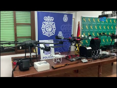 La "operación drones" acaba con 10 detenidos y la desarticulación de una banda