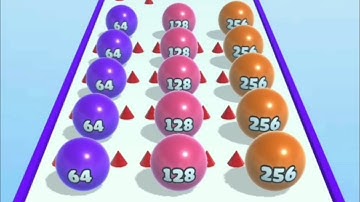 Ball Merge 2048 - All Levels Walkthrough Android iOS Gameplay Level 1-2