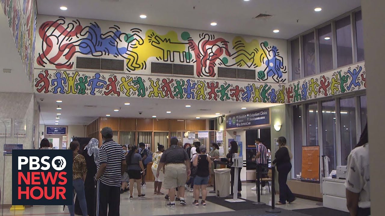 Art and medicine intersect in New York City hospitals