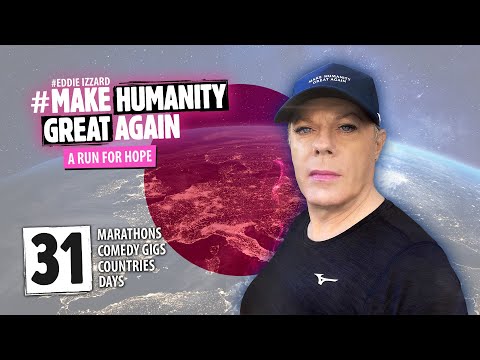Eddie Izzard "A Run For Hope" - Marathon 29 - [Osaka, Japan - January 29, 2021]