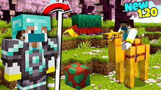 I Played the NEW 1.20 Update In Minecraft Survival | Mcaddon Survival Series #13