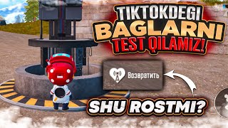 Tiktokdegi Baglarni Test Qilamizdinozavrni Bittada Tuhtatish8100 Uc Konkurs