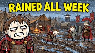 What Did Roman Soldiers Do When It Rained All Week During War?