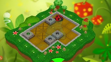 Sokoban Garden 3D 4 Box Walkthrough Level 6