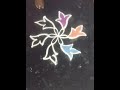 Small Rangoli Design 🖌️🖌️❇️ #rangoli ❇️