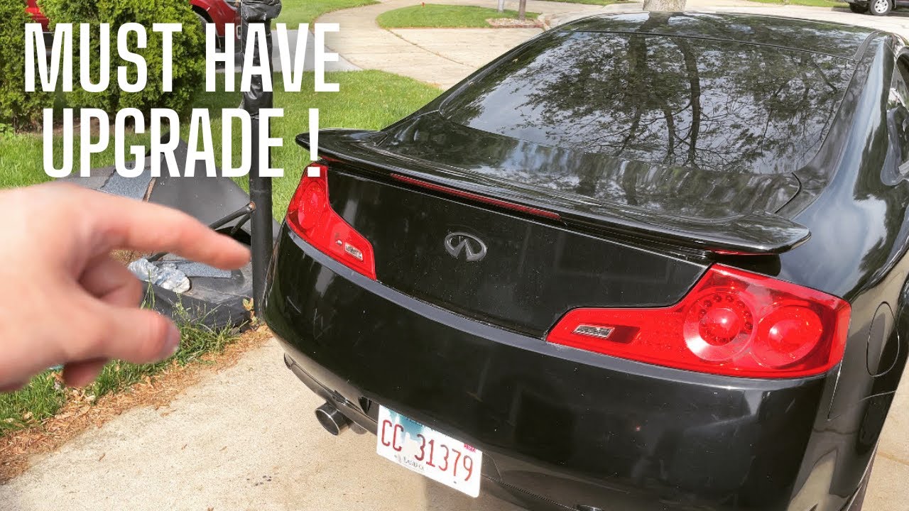 G35 Coupe MUST have mod/upgrade ! YouTube