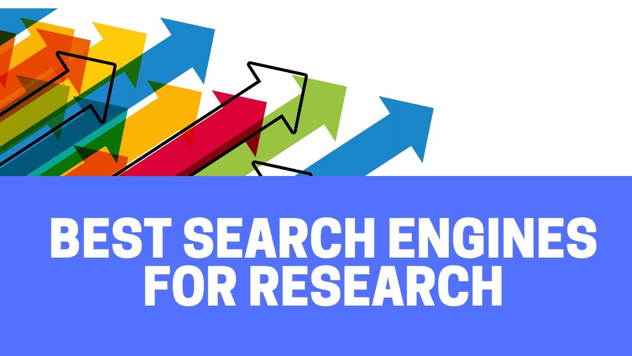 academic search engines for research