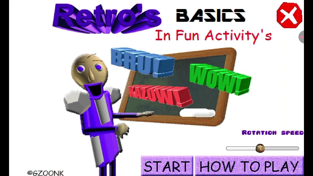 Retro's Basics In Fun Activity's Android v1.3.2 Decompile - Baldi's Basics Mod