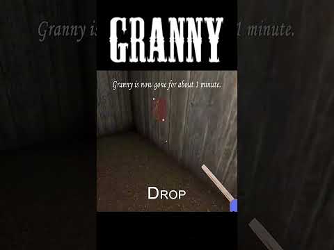 СБЕЖАЛ ОТ СУМАШЕДШЕЙ БАБКИ ЧЕРЕЗ ДВЕРЬ😲😲 #granny #edit #horrorgaming #nostalgia