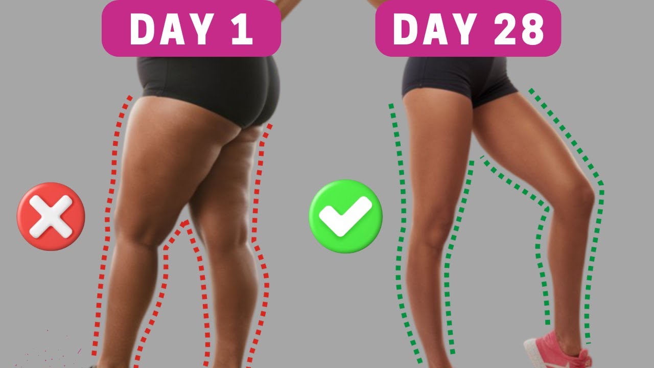 Want Slimmer Legs? This Dumbbell Workout Will Burn Leg Fat for 28 Days ...