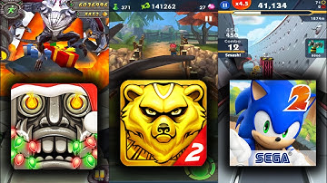 Temple Run 2 Holiday Havoc Vs Spirit Run 2 - Temple Zombie Vs Sonic Dash 2 Sonic Boom - 30 dec 19