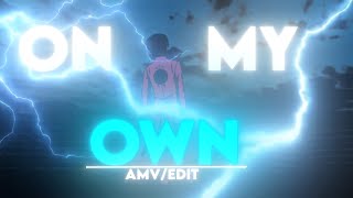 Izana X Kisaki Tetta - On My Own - Free Project File With Clips - 4K - Amv Edit By