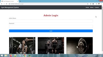 Gym Management System Python Project | Python Django Project