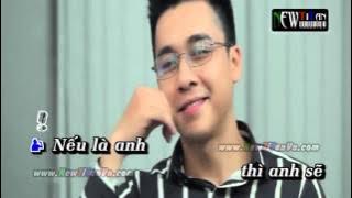 Nếu Là Anh   The Men   Karaoke   YouTube