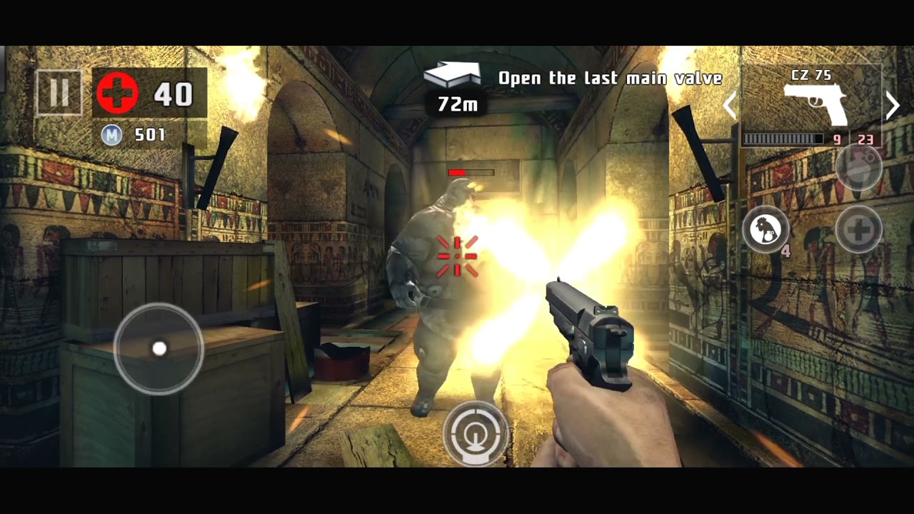 Zombie rush gameplay🔥 | gamesome gaming.