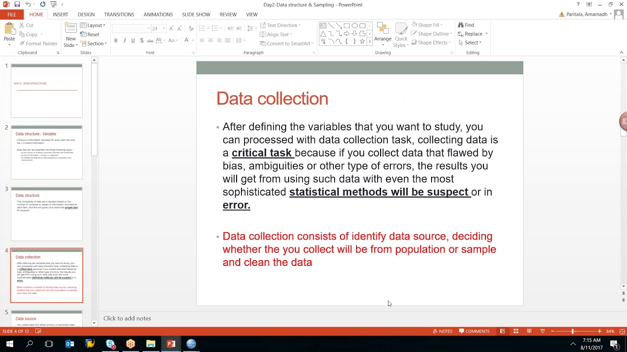 Day 3 Organizing and visualizing data - YouTube