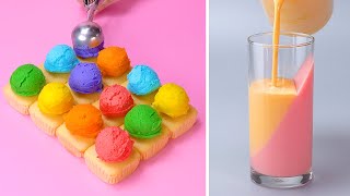 Easy Rainbow Cake Recipes For Your Family | How To Make Dessert Tutorials | So Yummy Cake