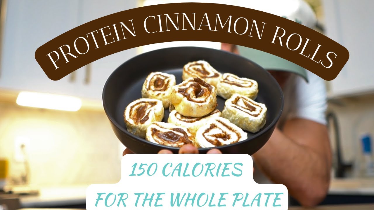 LOW CALORIE/ HIGH PROTEIN CINNAMON ROLLS! SO GOOD! *keto friendly YouTube