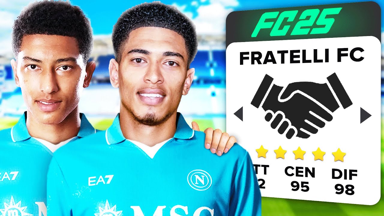 NUOVA CARRIERA ma POSSO PRENDERE solo FRATELLI per VINCERE LA CHAMPIONS LEAGUE!