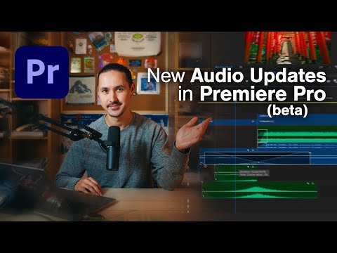 New Essential Sound Panel & Audio Updates in Premiere Pro walkthrough with @GakuLange (beta)