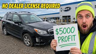 How To Flip Salvage Cars For Massive Profit (Easy Mode)