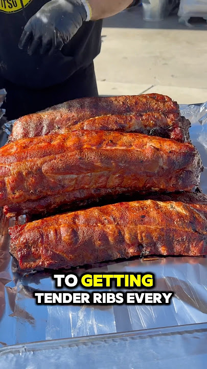 The SECRET To Tender BBQ Ribs