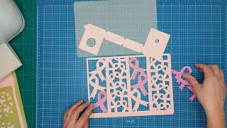 Pink Ribbon breast cancer lantern Cricut svg file Silhouette Cameo luminaries Pink Ribbon breast cancer lantern Cricut svg file Silhouette Cameo luminaries