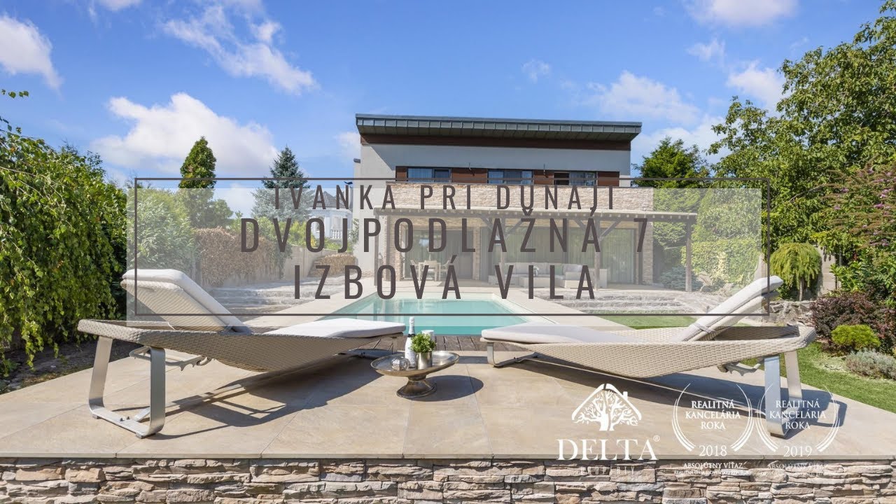 BOSEN | Dvojpodlažná 7 izbová vila s bazénom, Ivanka pri Dunaji