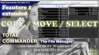 TOTAL COMMANDER Feature 1: detailed | COPY | MOVE | SELECT  + Head-to-head with WINDOWS EXPLORER OTG screenshot 4
