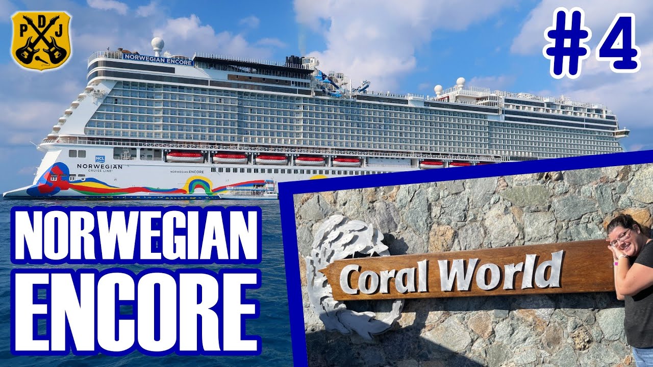 Norwegian Encore Pt.4 - St. Thomas, Coral World Ocean Park, Evening Entertainment, Silent Disco