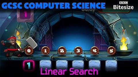 Linear Search | GCSE Computer Science | BBC Bitesize | Too Tall Productions