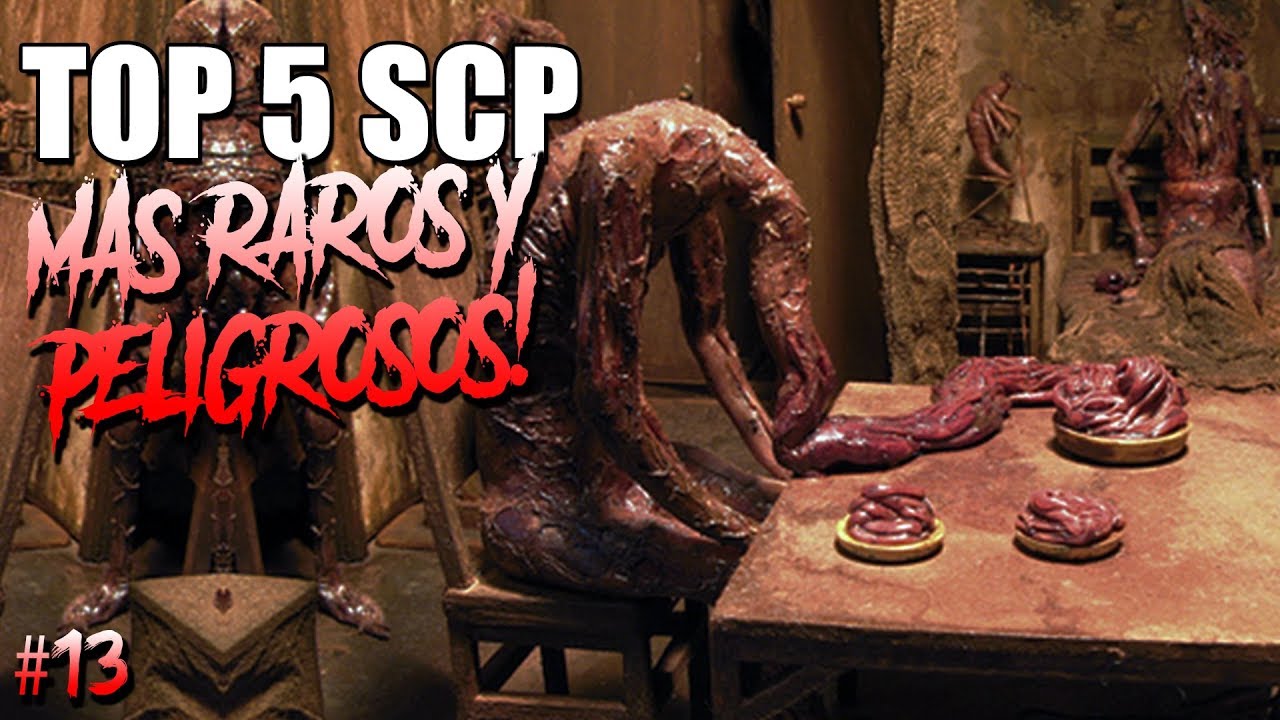 Los 5 scp mas raros y peligrosos del mundo #13! 