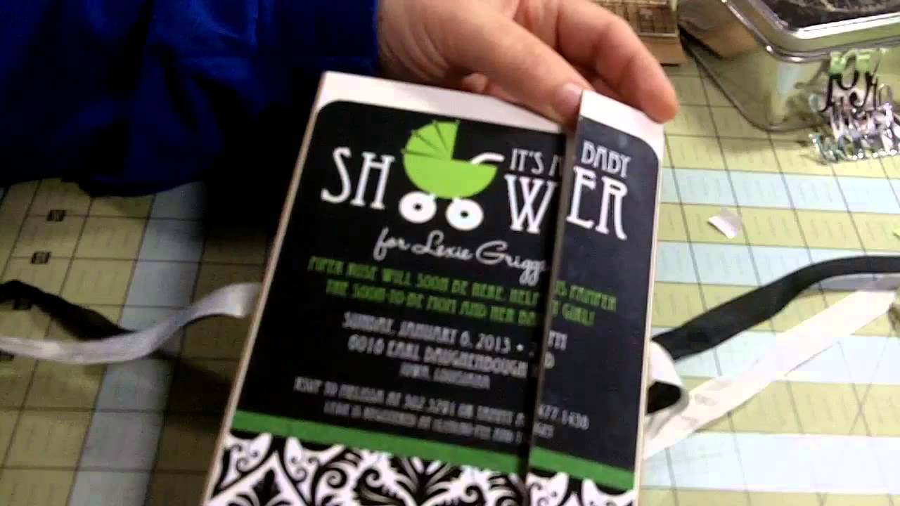 Baby Shower Record Book YouTube