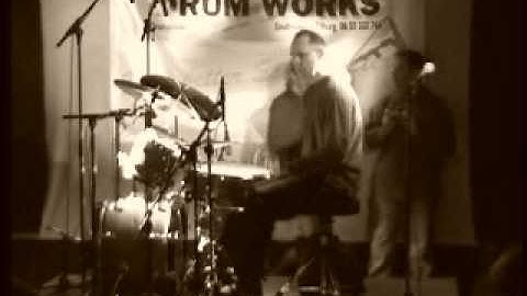 Bruce Becker Drum Clinic performance Tilburg, the Netherlands May 2002