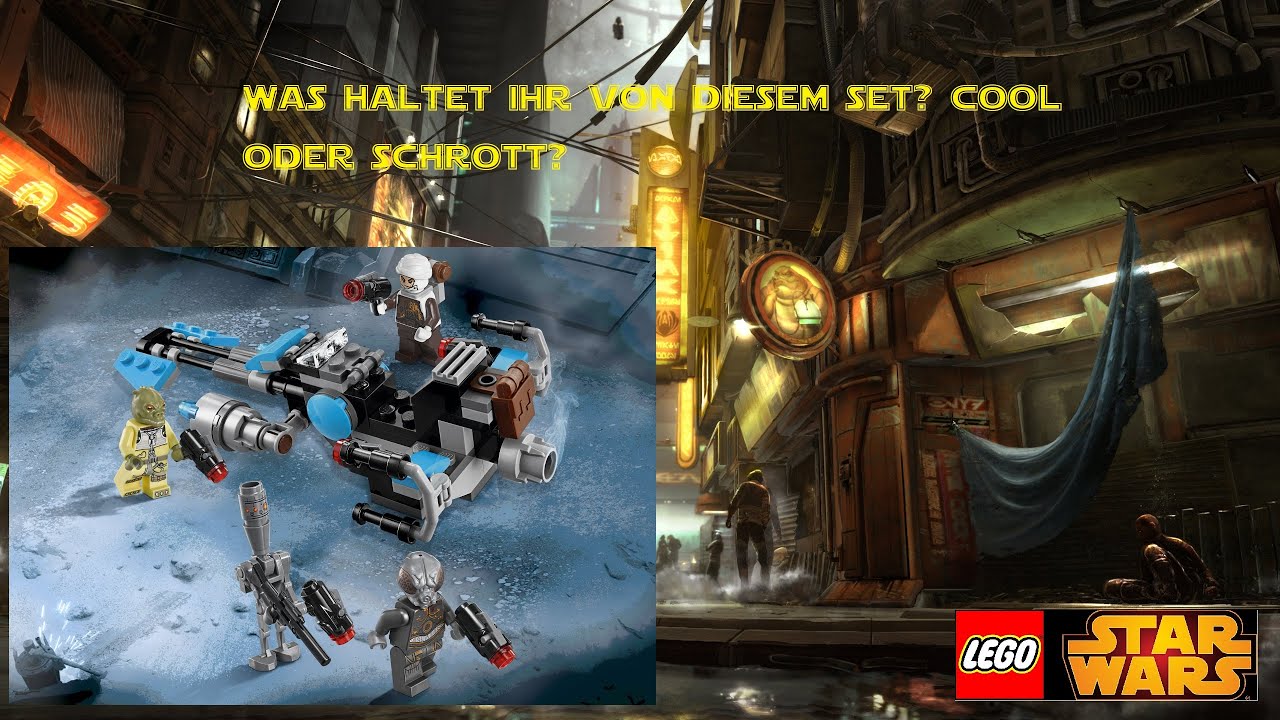 Lego Star Wars - 75167 Bounty Hunter Speeder Bike Battle Pack Review