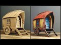 ❣DIY Vardo Wagon Using Cardboard❣