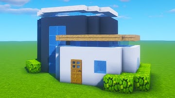 Minecraft Tutorial: How To Make A Modern House 9 "2020 Tutorial"