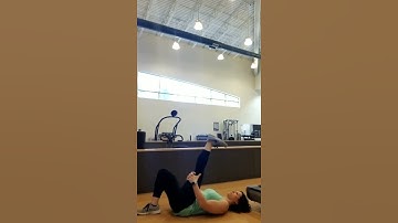 Supine leg extensions