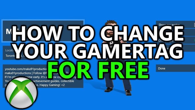 How To Change Your Xbox Gamertag FOR FREE