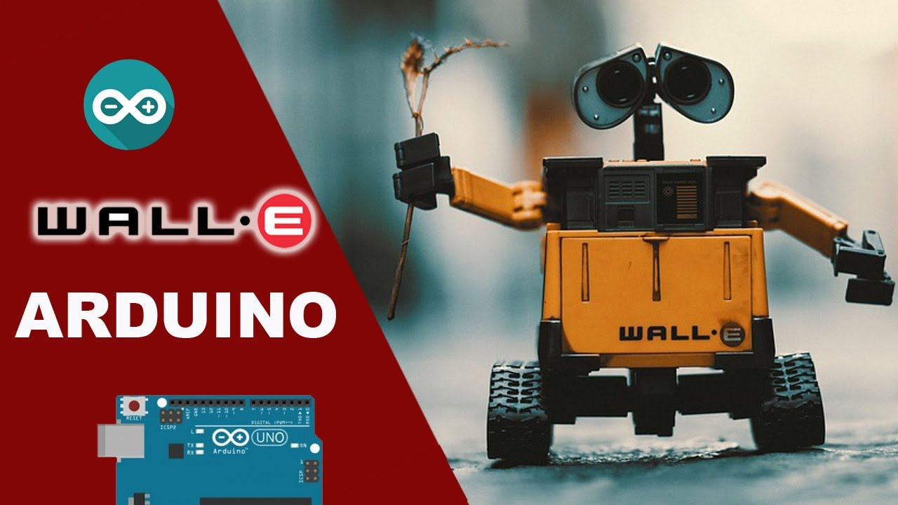 Como armar un robot wall e tutorial impresion 3d y arduino 