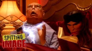 Donald Trump Electrocuted in Bed | Spitting Image